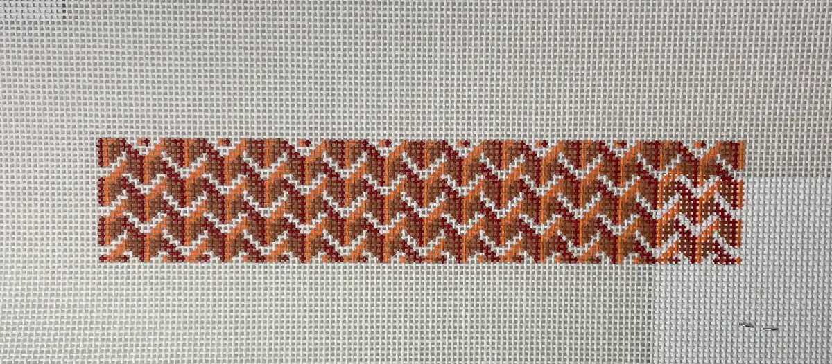 * Anne Fisher Af27o Y Pattern Keychain Orange 1