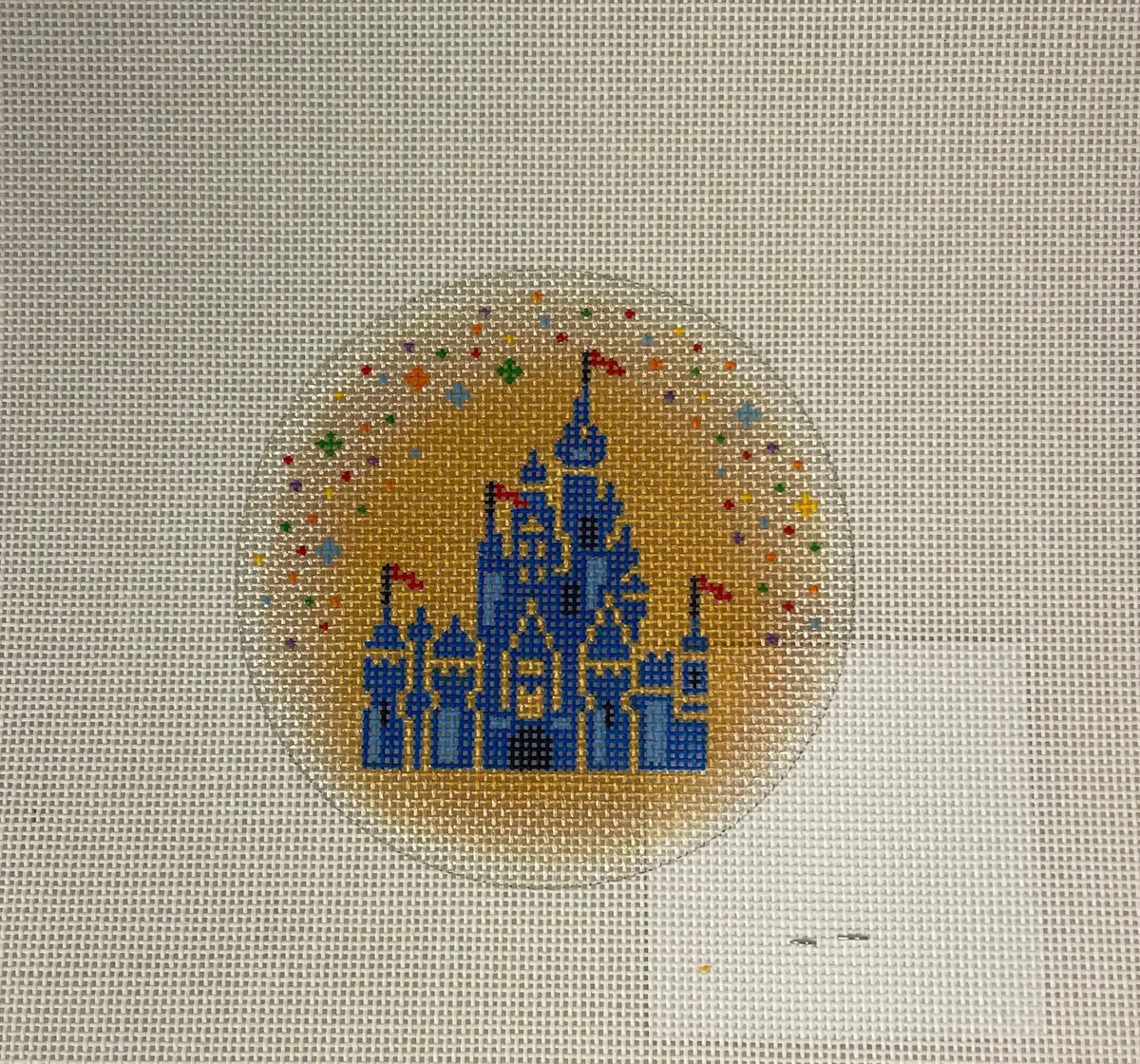 * Lauren Bloch L11 Castle- Gold Background 1