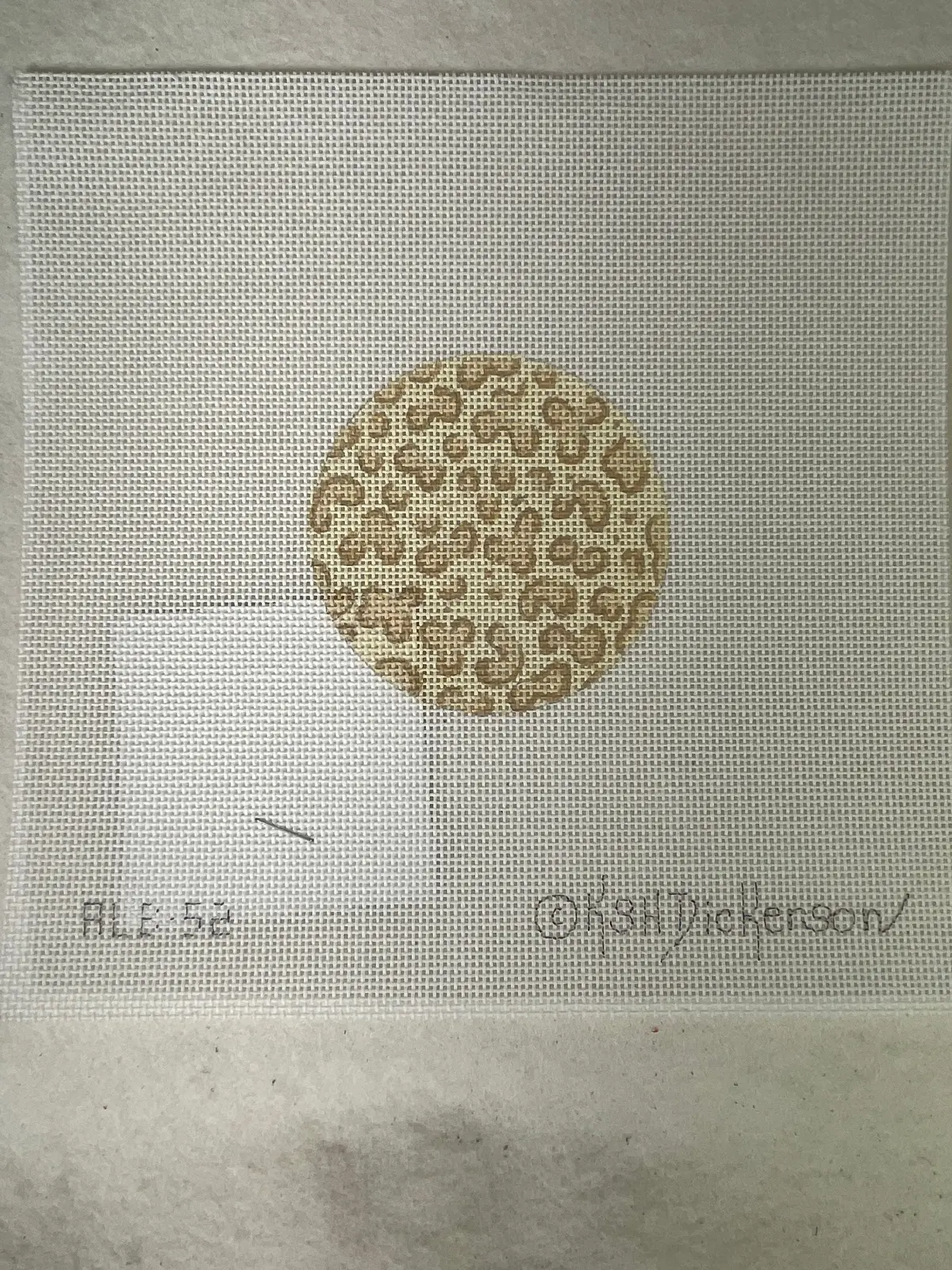 * Kate Dickerson Alb61 Beige Leopard Disk 1
