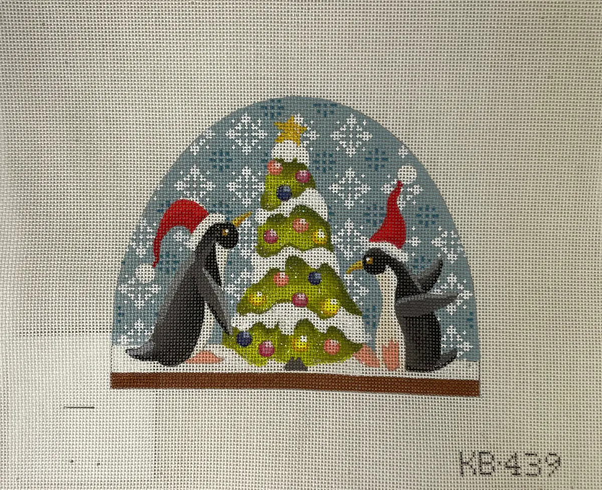 *Sale Kirk And Bradley Kb439 Penguin Snowdome 1