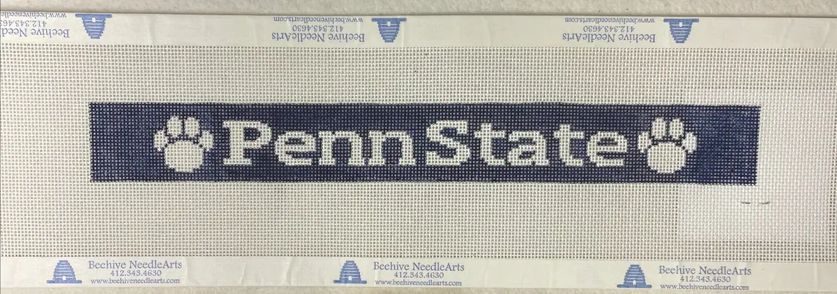 * Lauren Bloch Designs Penn State Dog Collar 1
