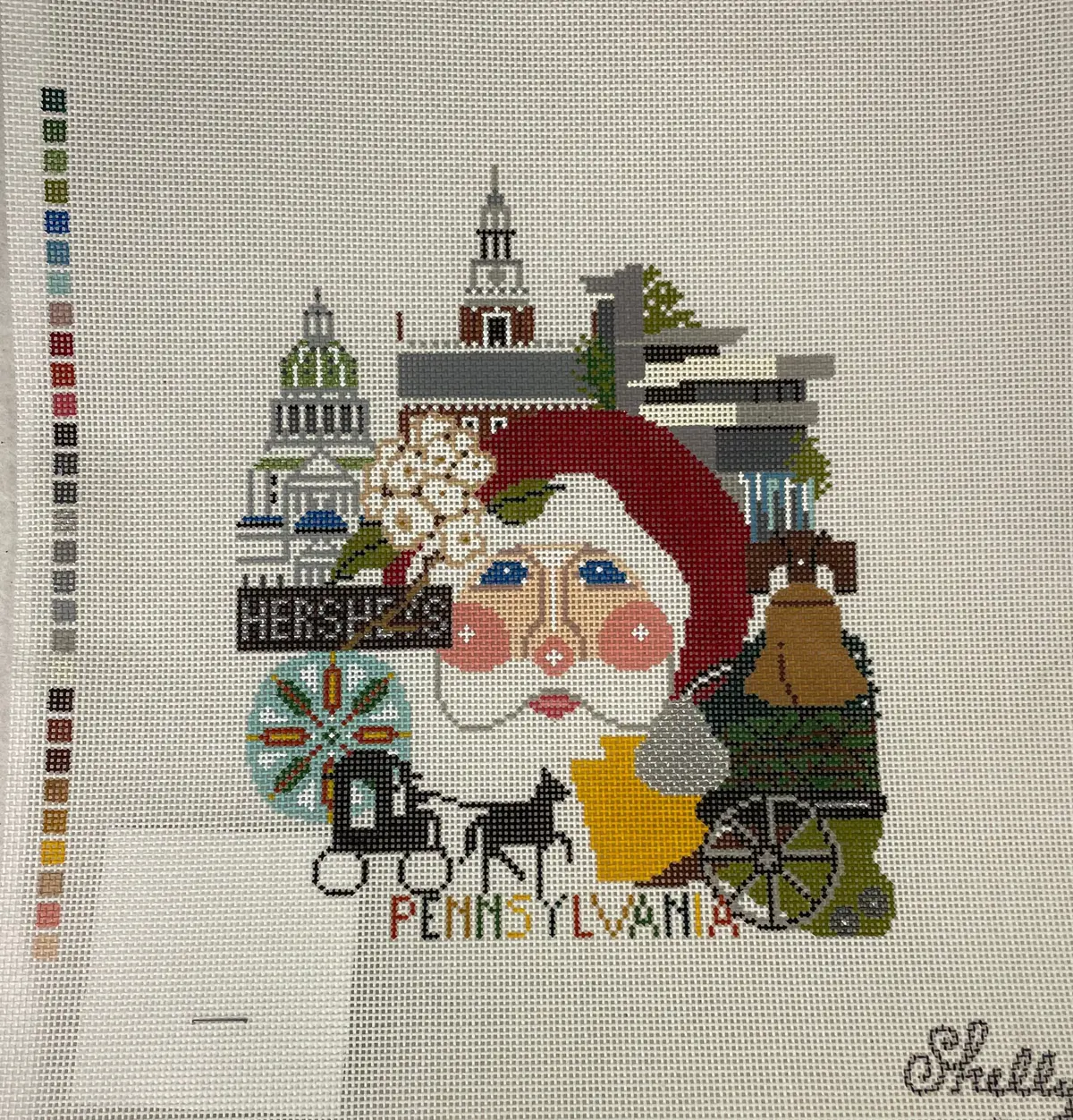 * Shelly Tribbey 282 Pennsylvania Santa Head 1