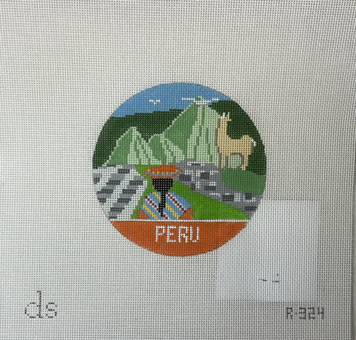 * Doolittle Stitchery R324 Peru Travel Round 1