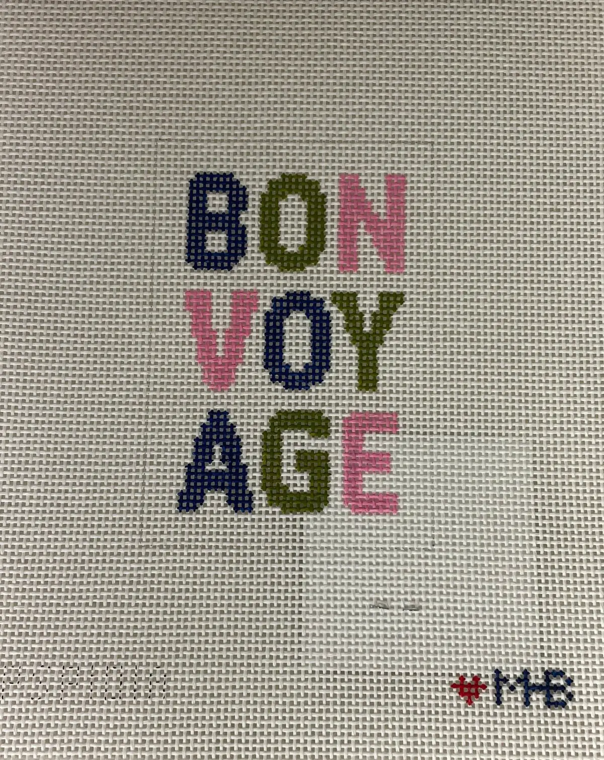 * Love Mhb Studio  Psp101a Bon Voyage (Navy, Pink, Green) 1