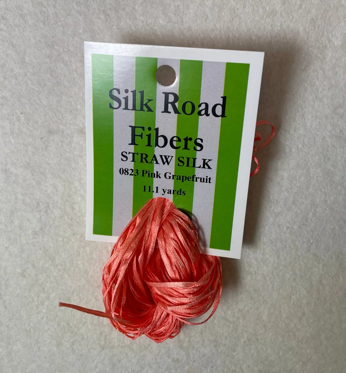 Straw Silk 0823 Pink Grapefruit 1