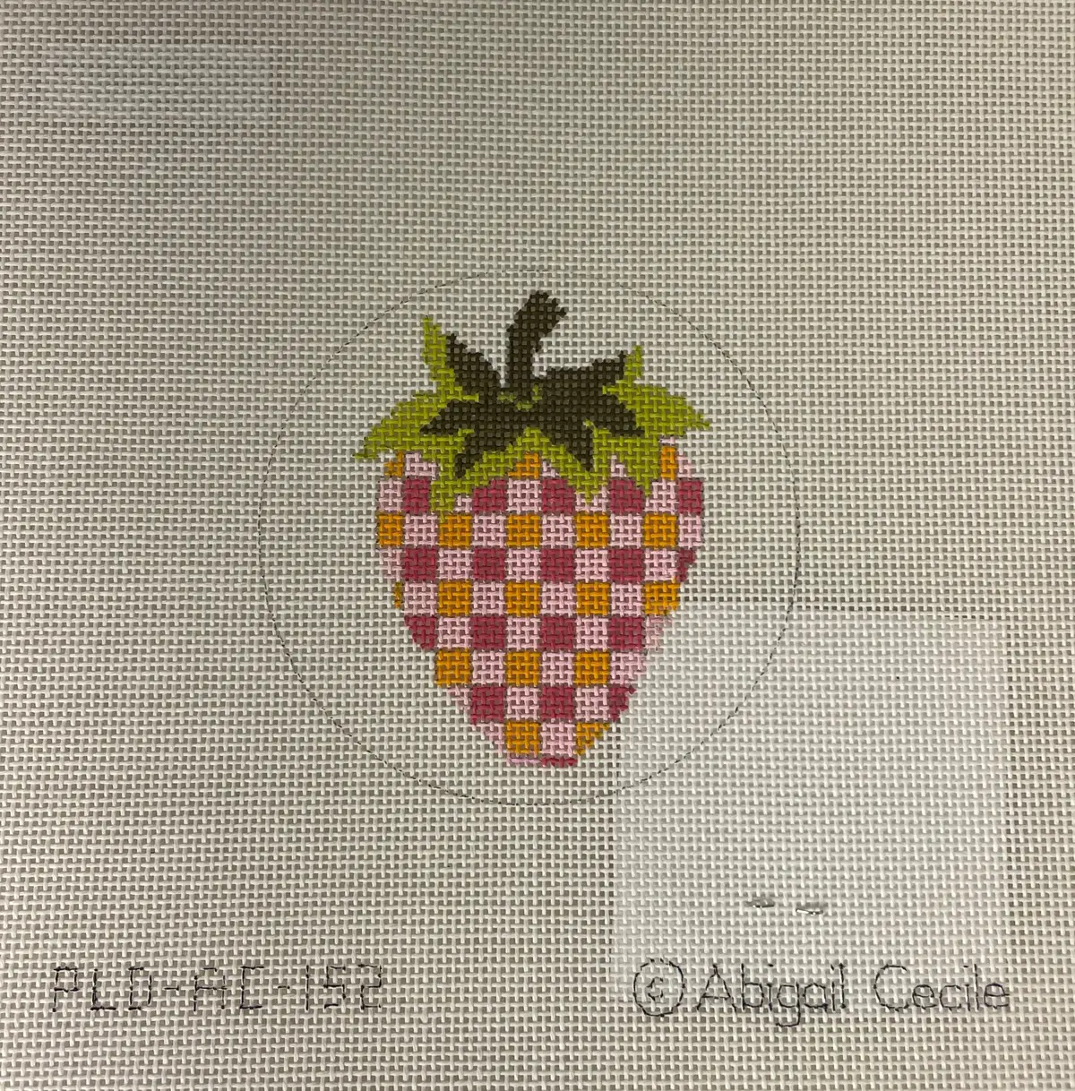 * Abigail Cecile Pld-Ac152 Strawberry Collection- Pink Checks 1