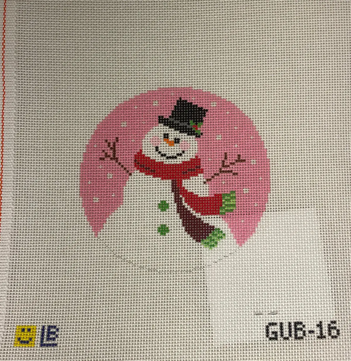* Lauren Bloch Designs Gub16 Chilly Willy Snowman 1