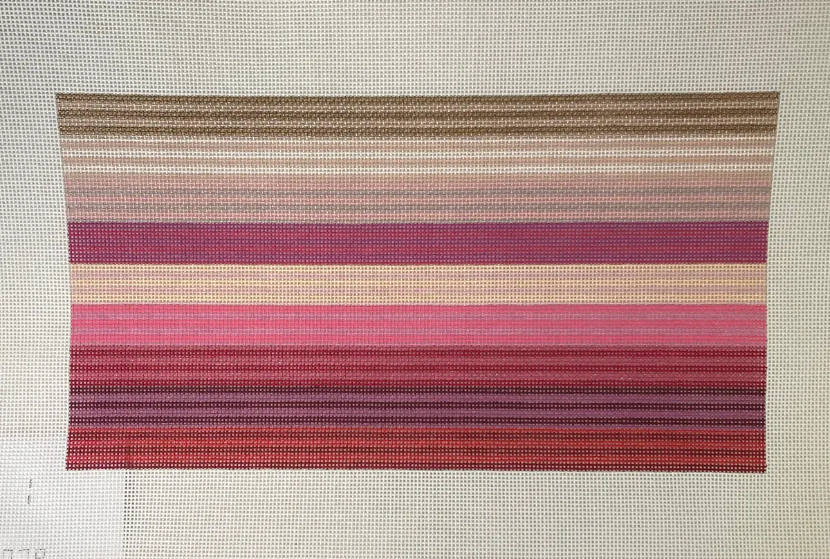 *Sale Mercury Designs Bo79 Pink Stripe Clutch 1