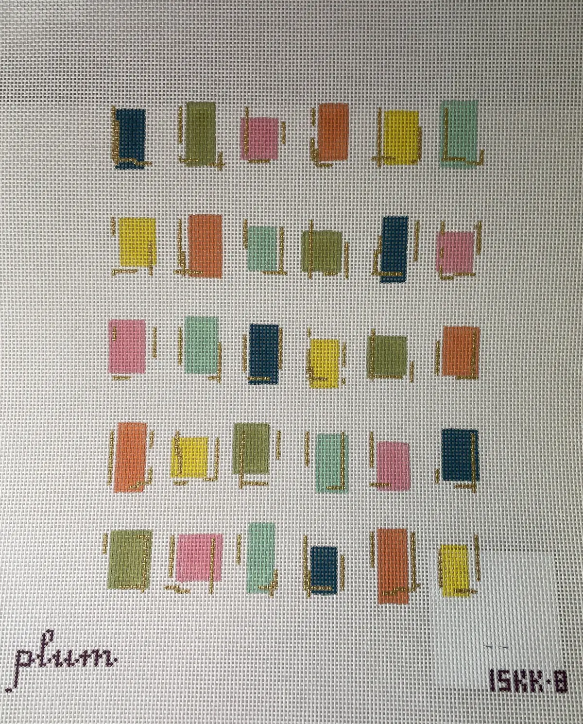 The Plum Stitchery 15Kk-8 Geometric Series- Cheery 1