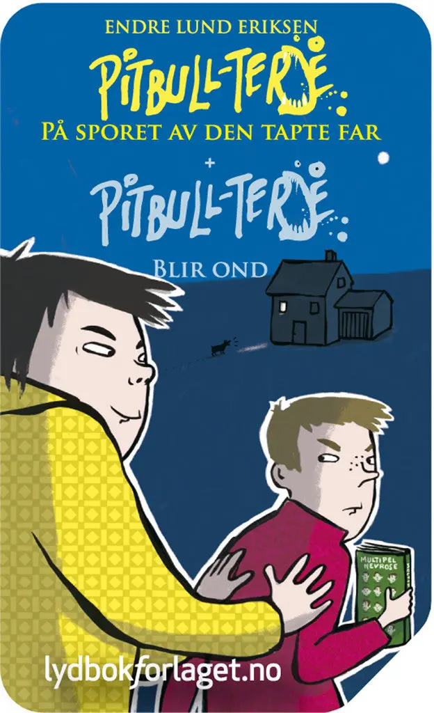Pitbull-Tere Blir Ond + På Sporet Av Den Tapte Far. Lydbok. Digikort 1
