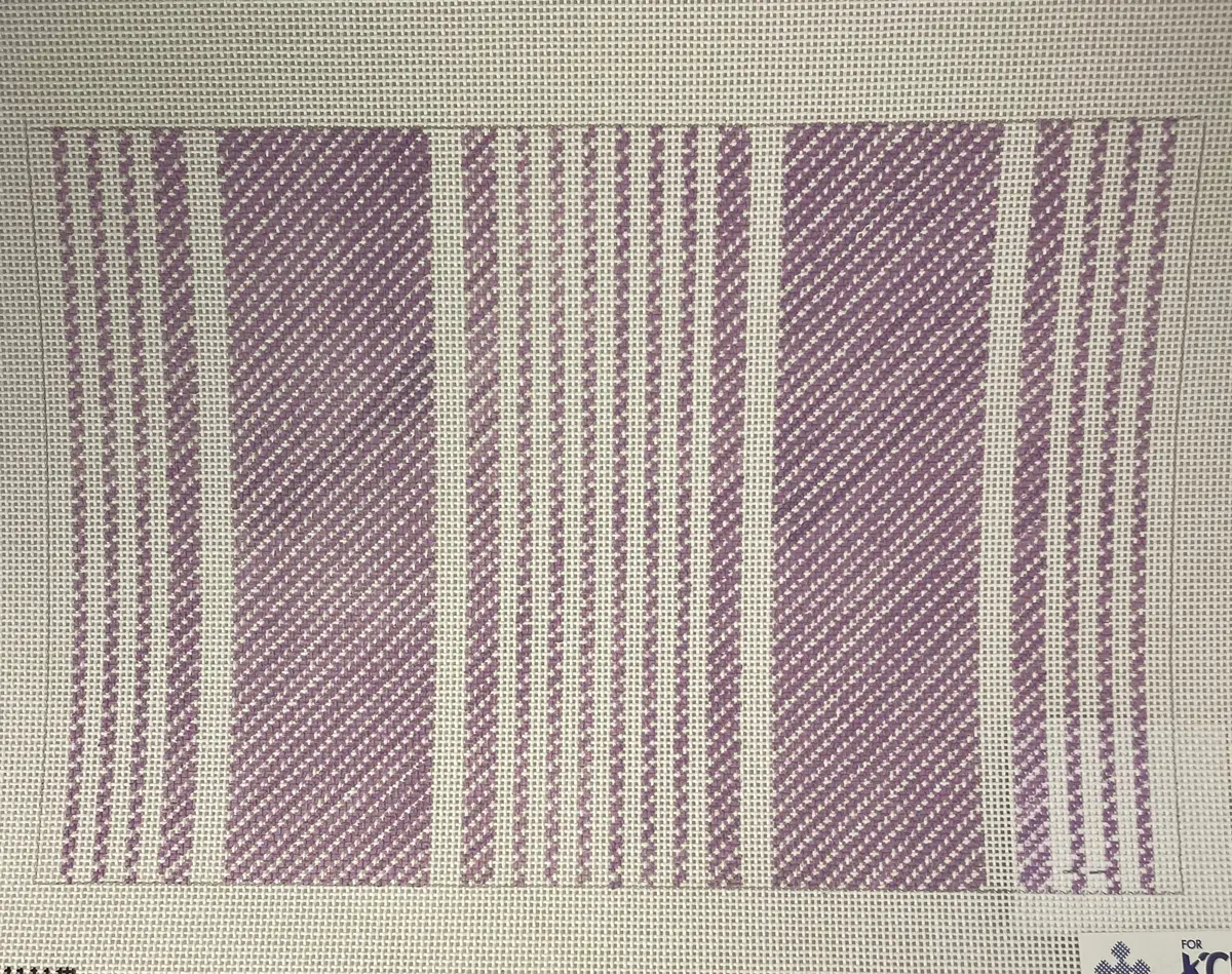 Kcn Kcd4416 Ticking Pillow- Lavender 1