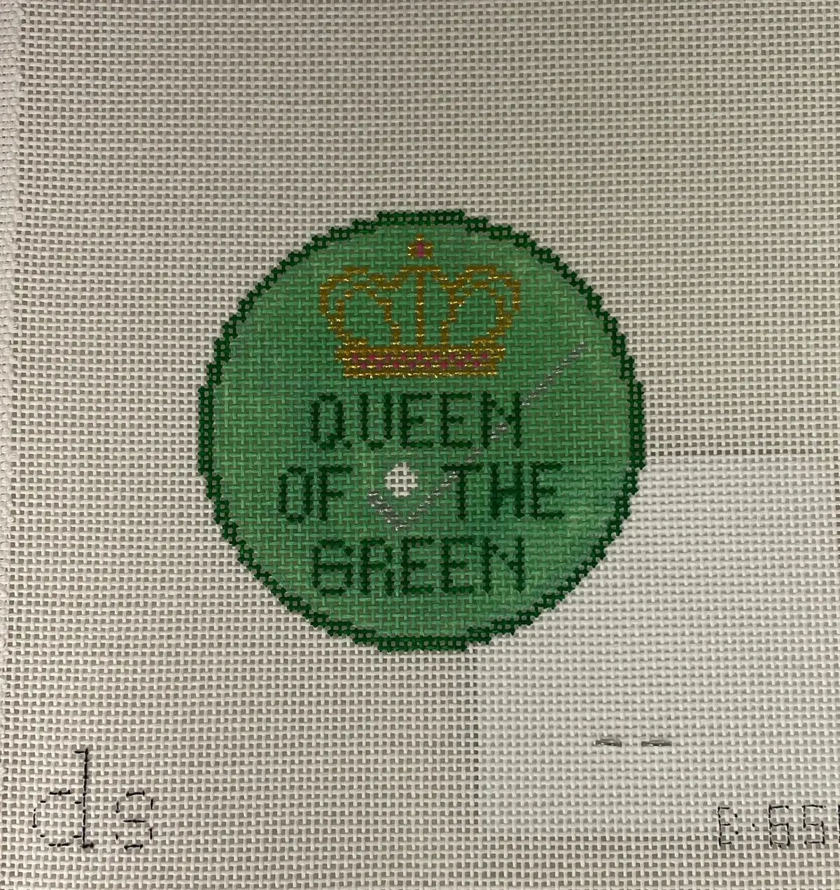 * Doolittle Stitchery B656 Queen Of The Green 1