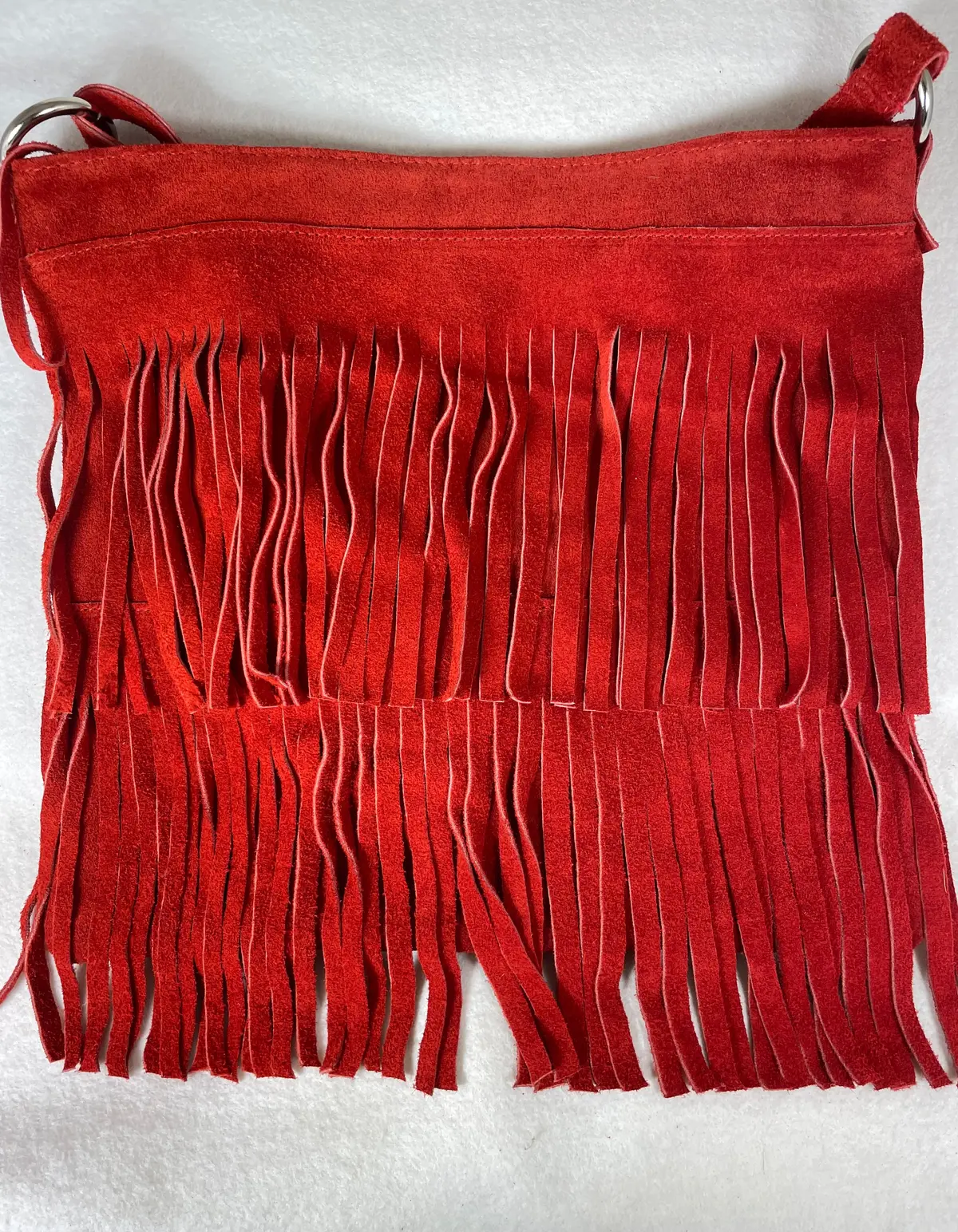 * Fringe Bag- Red 1