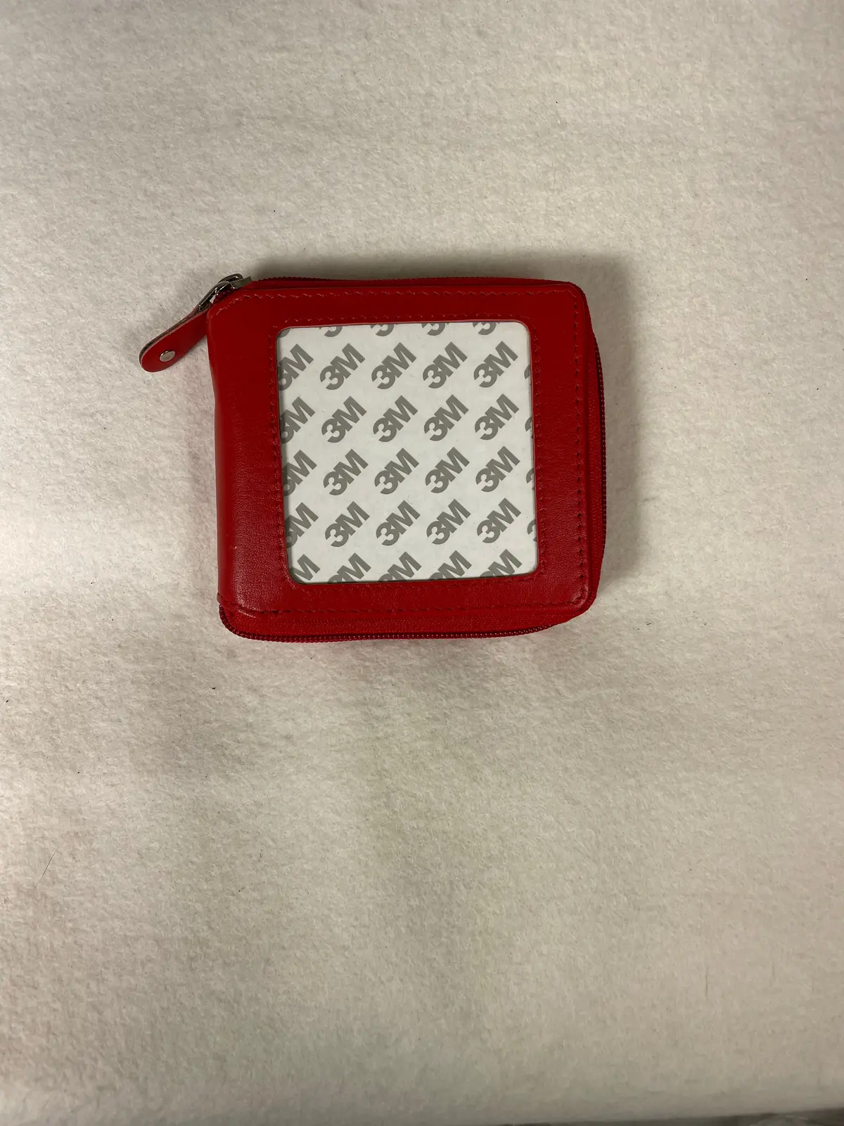 * Planet Earth Zip Wallet- Red 1