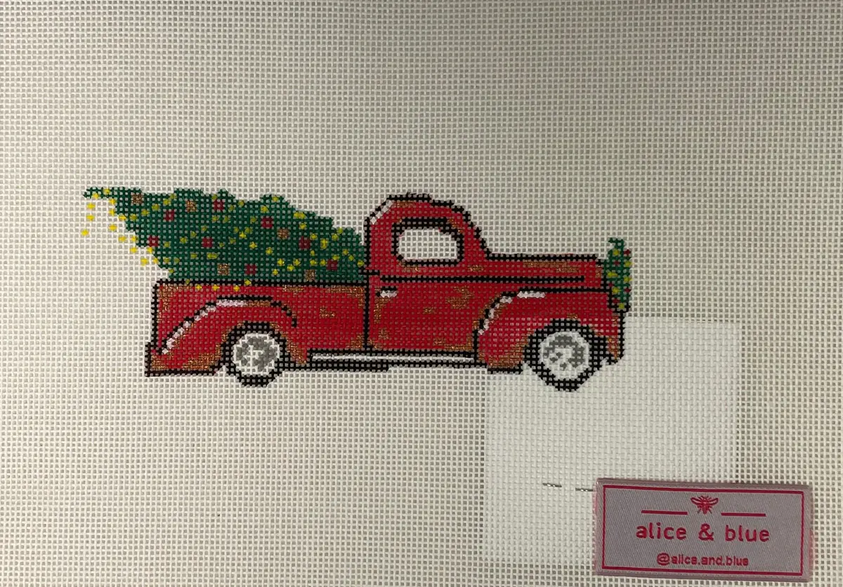 * Alice And Blue Christmas Truck 1