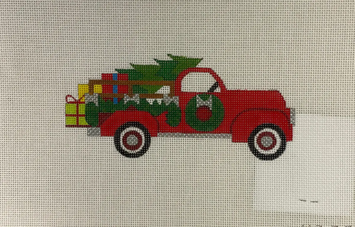 * Raymond Crawford Ho2019 Red Truck Ornament 1