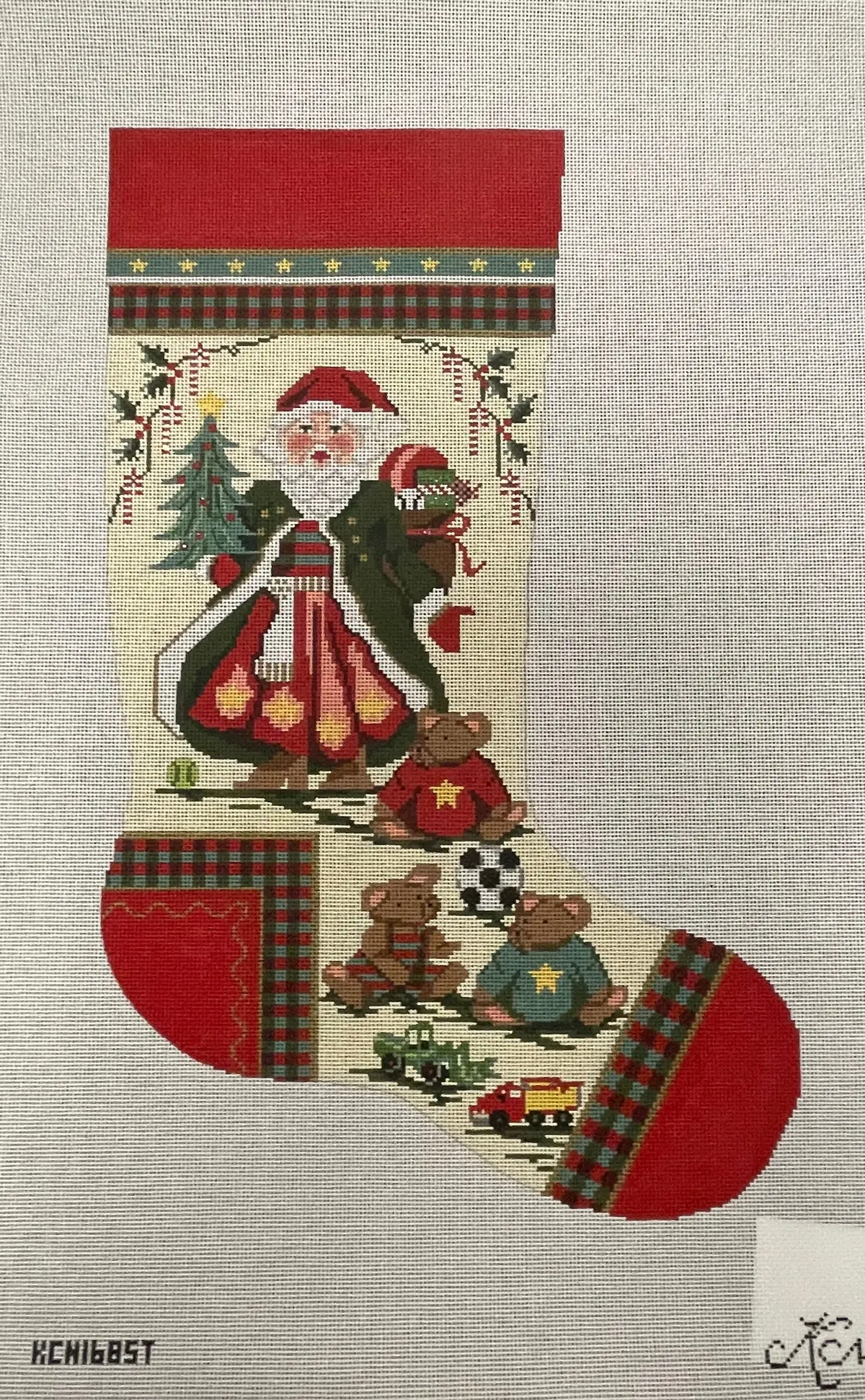 * Sale- Kcn Designs 168St Santa And Teddy Bears 1