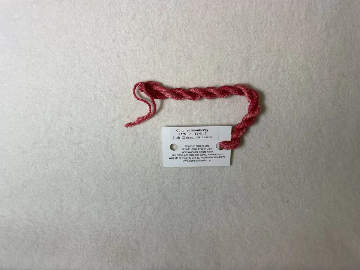 Gloriana Silk Floss 278 Salmonberry 1