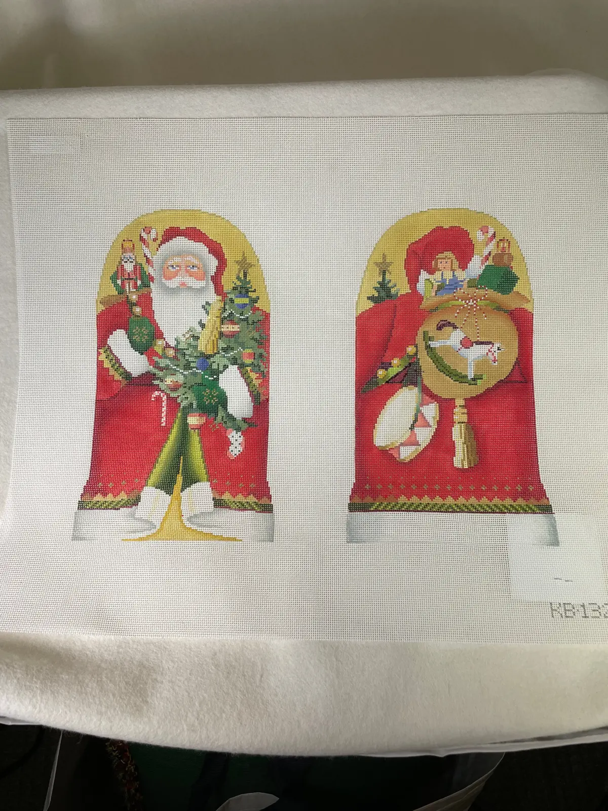 * Kirk And Bradley Kb1326 Two-Sided Father Christmas 1