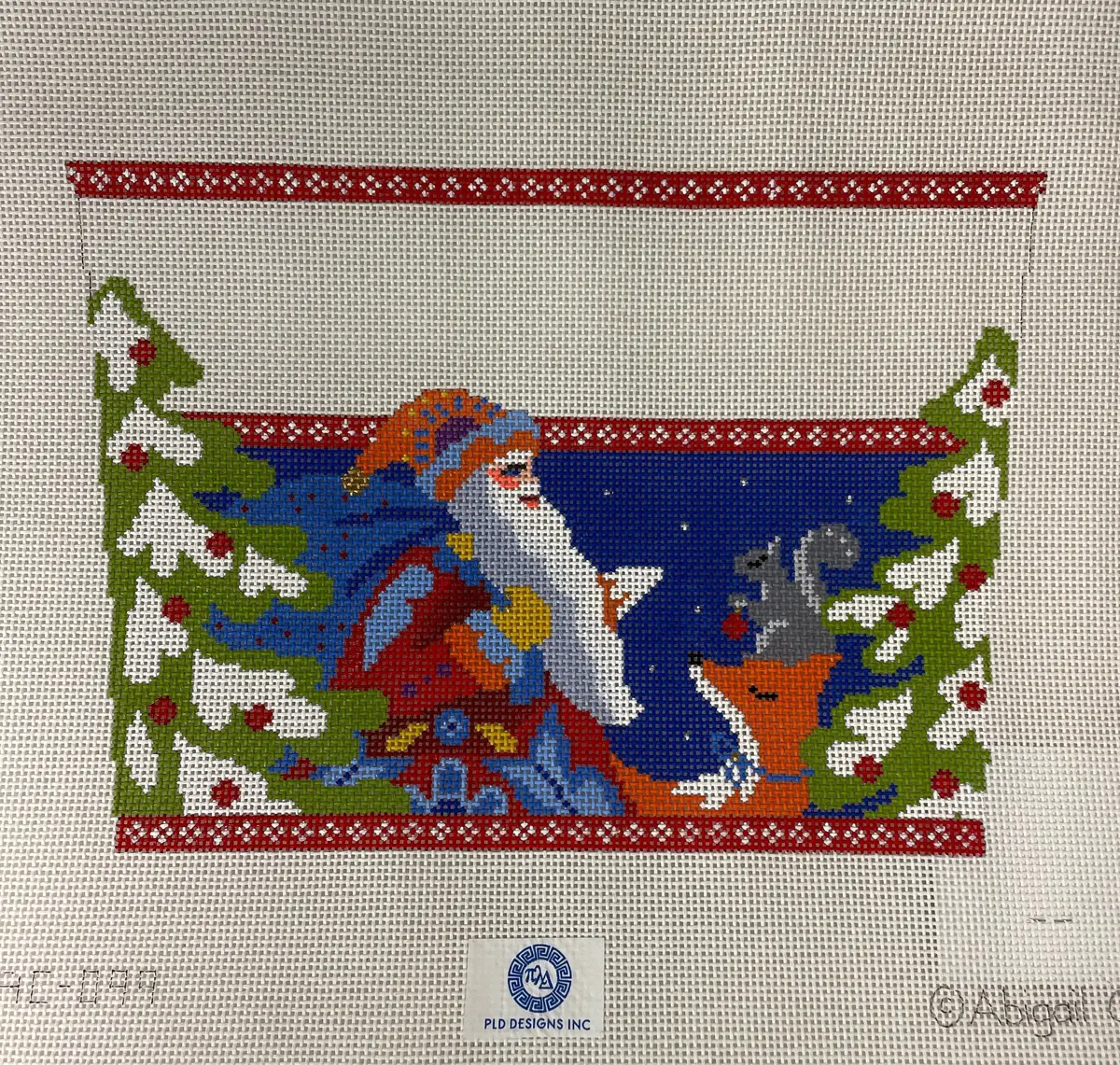 * Abigail Cecile Ac99 Jacobean Santa With Fox Cuff 1