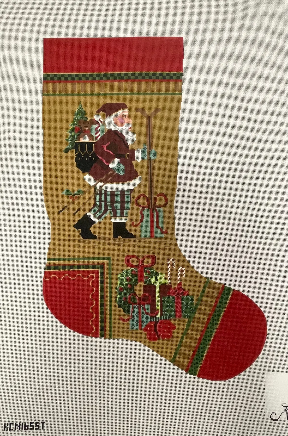 * Kcn Designs 165St Skiing Santa 1