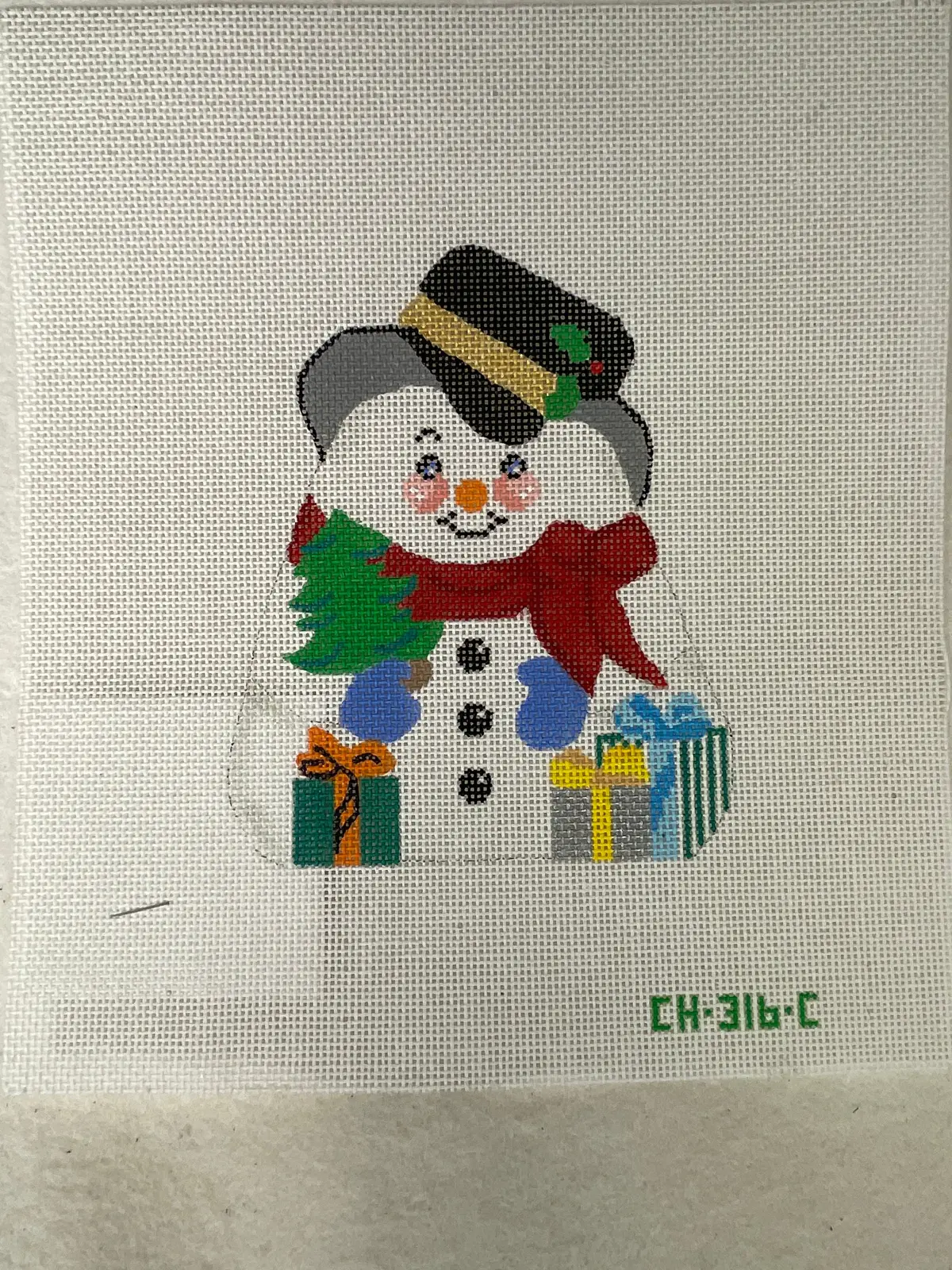 *  Canvas Connection Ch316c Snowman 1