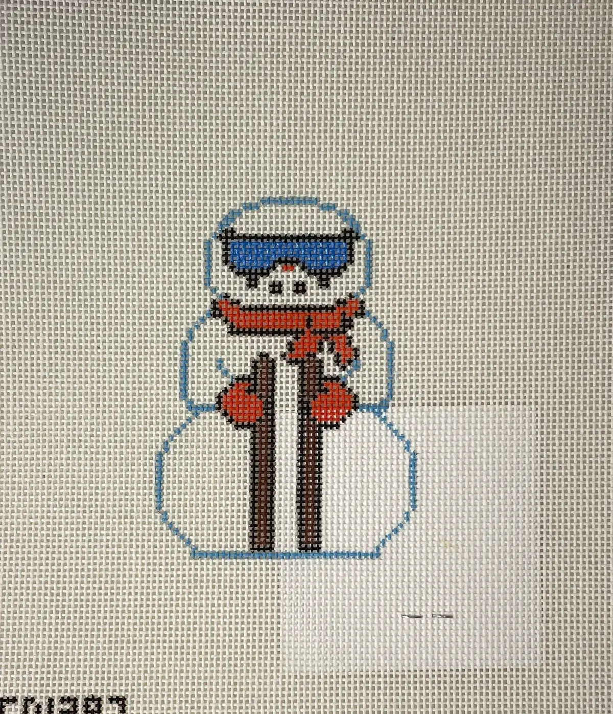 * Snowman With Skis Kcd1397 1