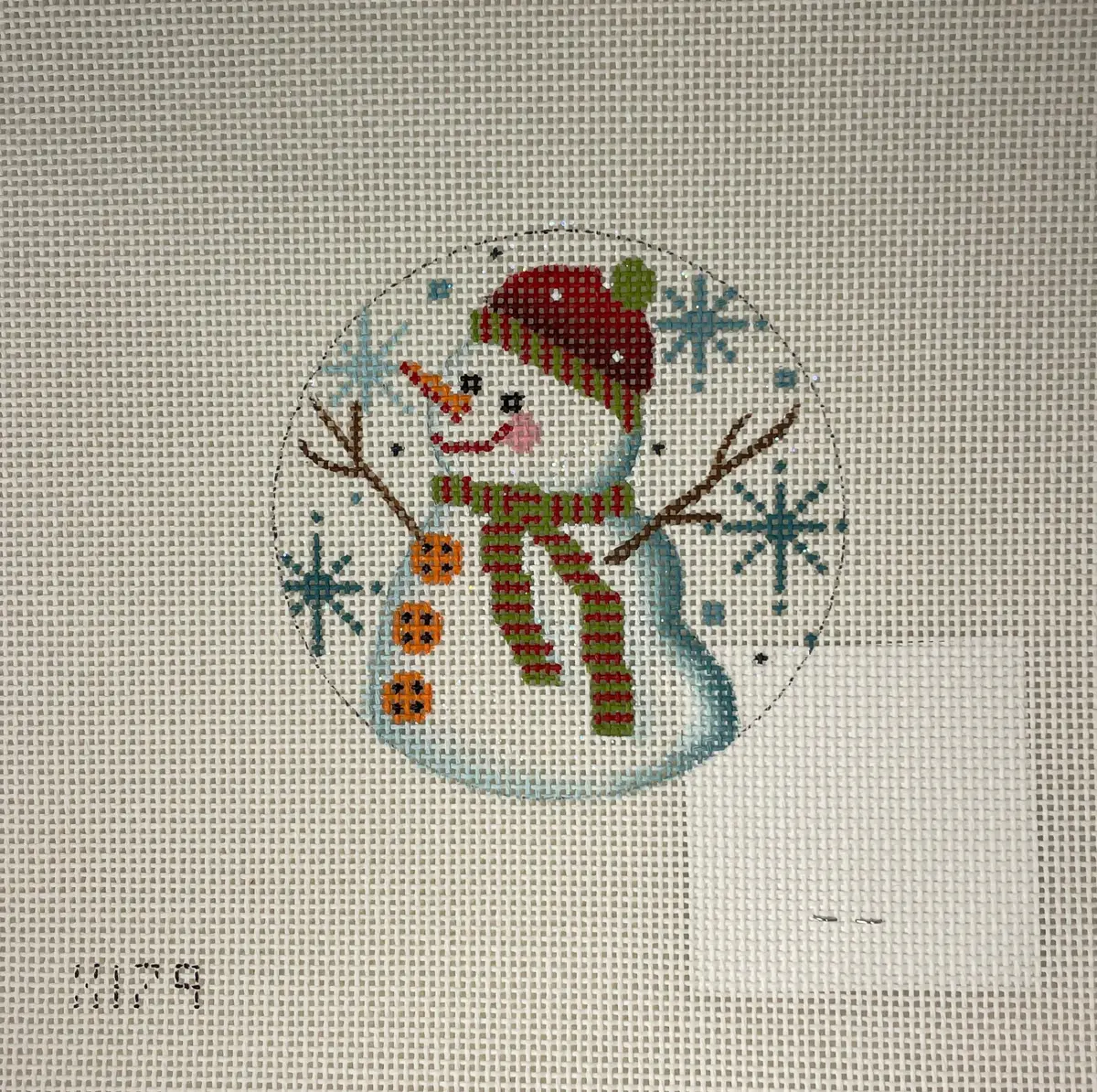 * Alice Peterson X179 Snowman And Snowflakes 1