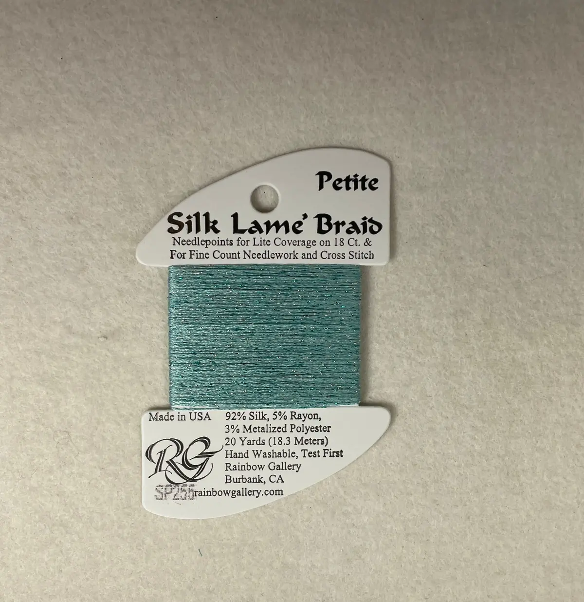 Petite Silk Lame Braid Sp255 Seaglass 1