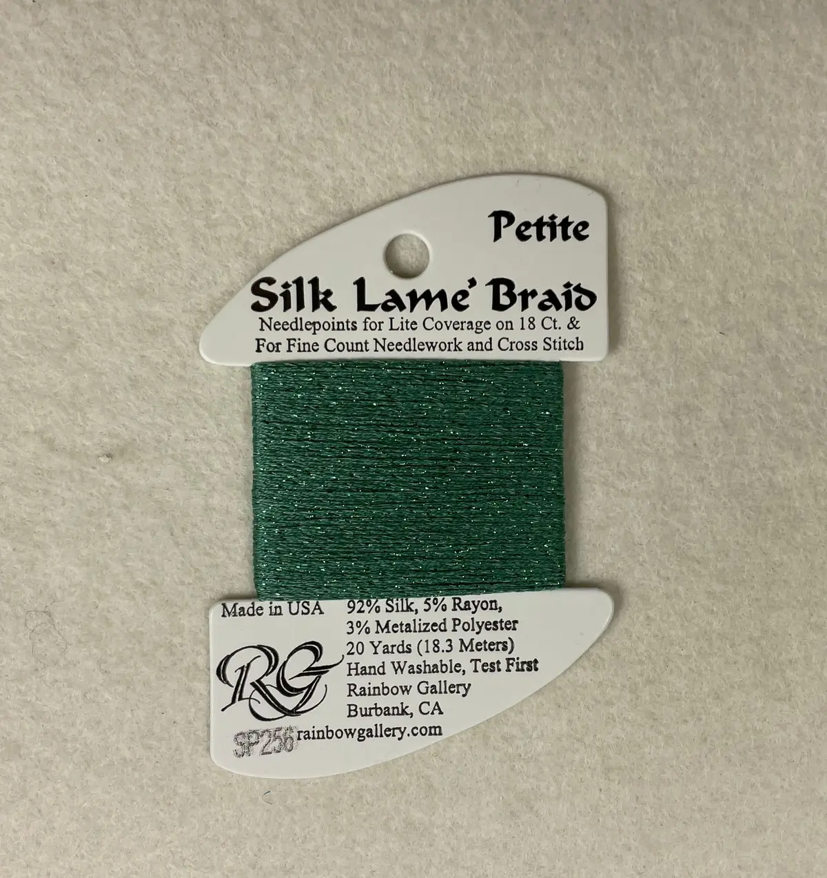 Petite Silk Lame Braid Sp256 Desert Sage 1