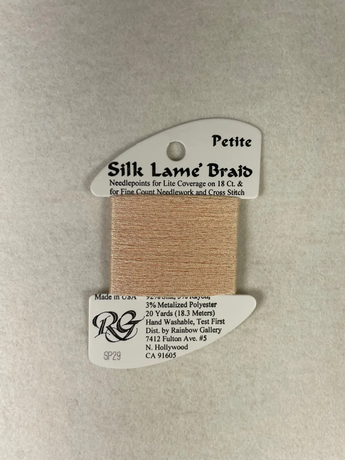 Petite Silk Lame Braid Sp29 Chiffon 1