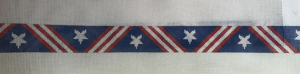 * Susan Roberts 3556 Stars With Diagonal Stripes Belt 1