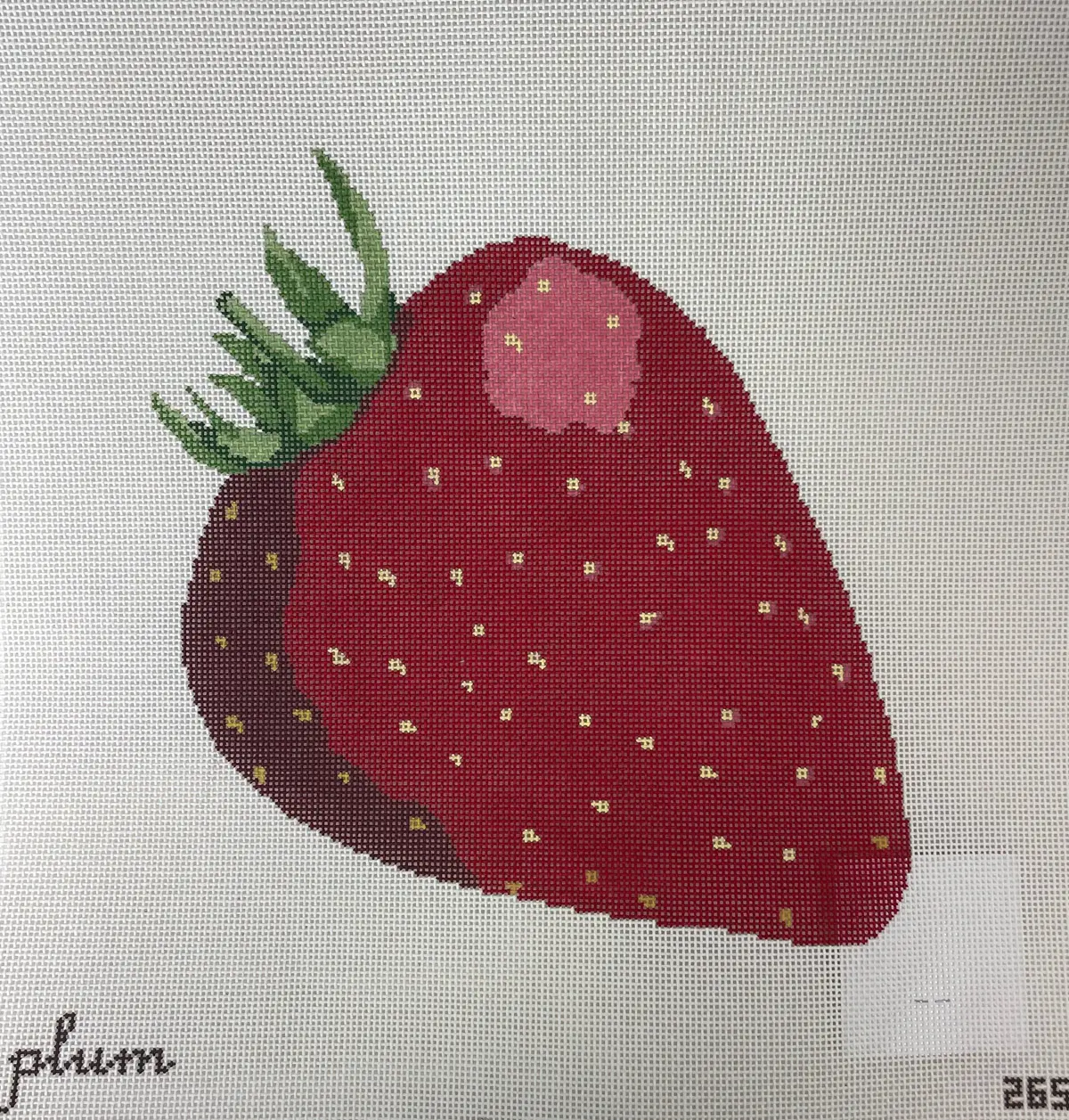 * The Plum Stitchery 265 Giant Strawberry 1