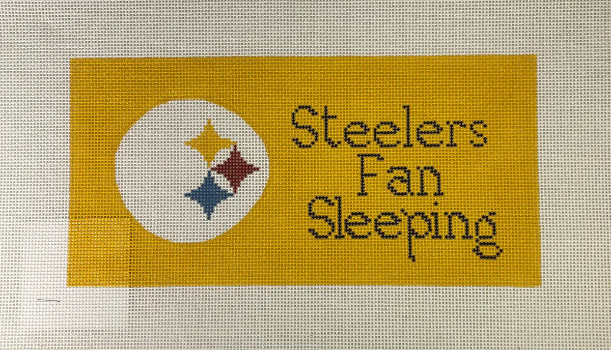 * Mercury Designs Steeler Fan Sleeping 1