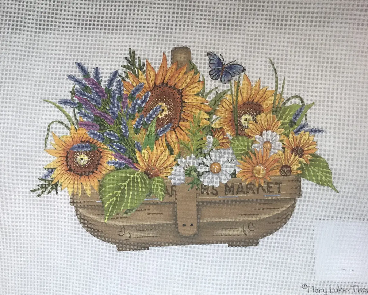 * Melissa Shirley Mlt379 18M Sunflower Basket 1