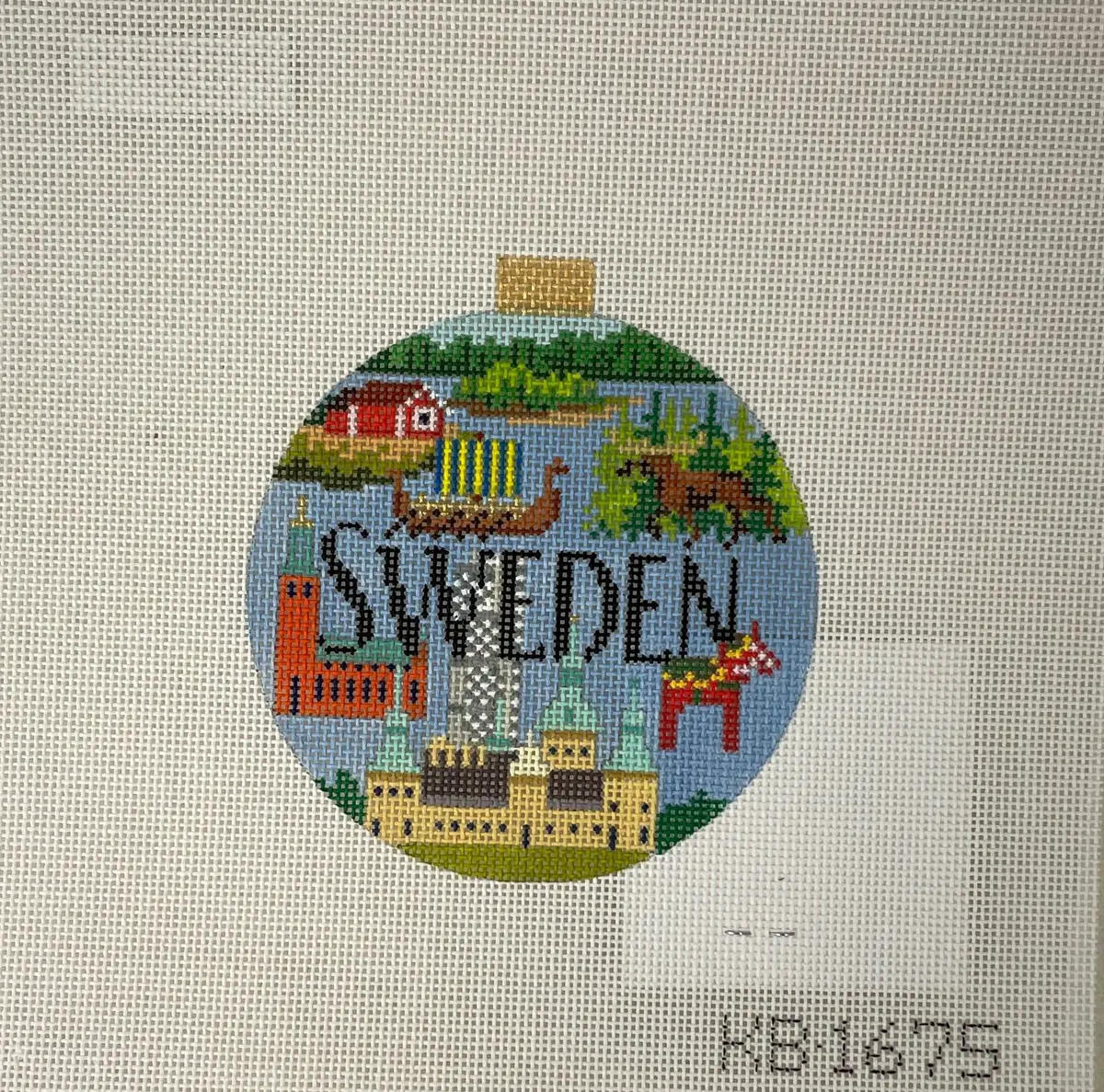 * Kirk And Bradley Kb1675 Sweden Travel Round 1