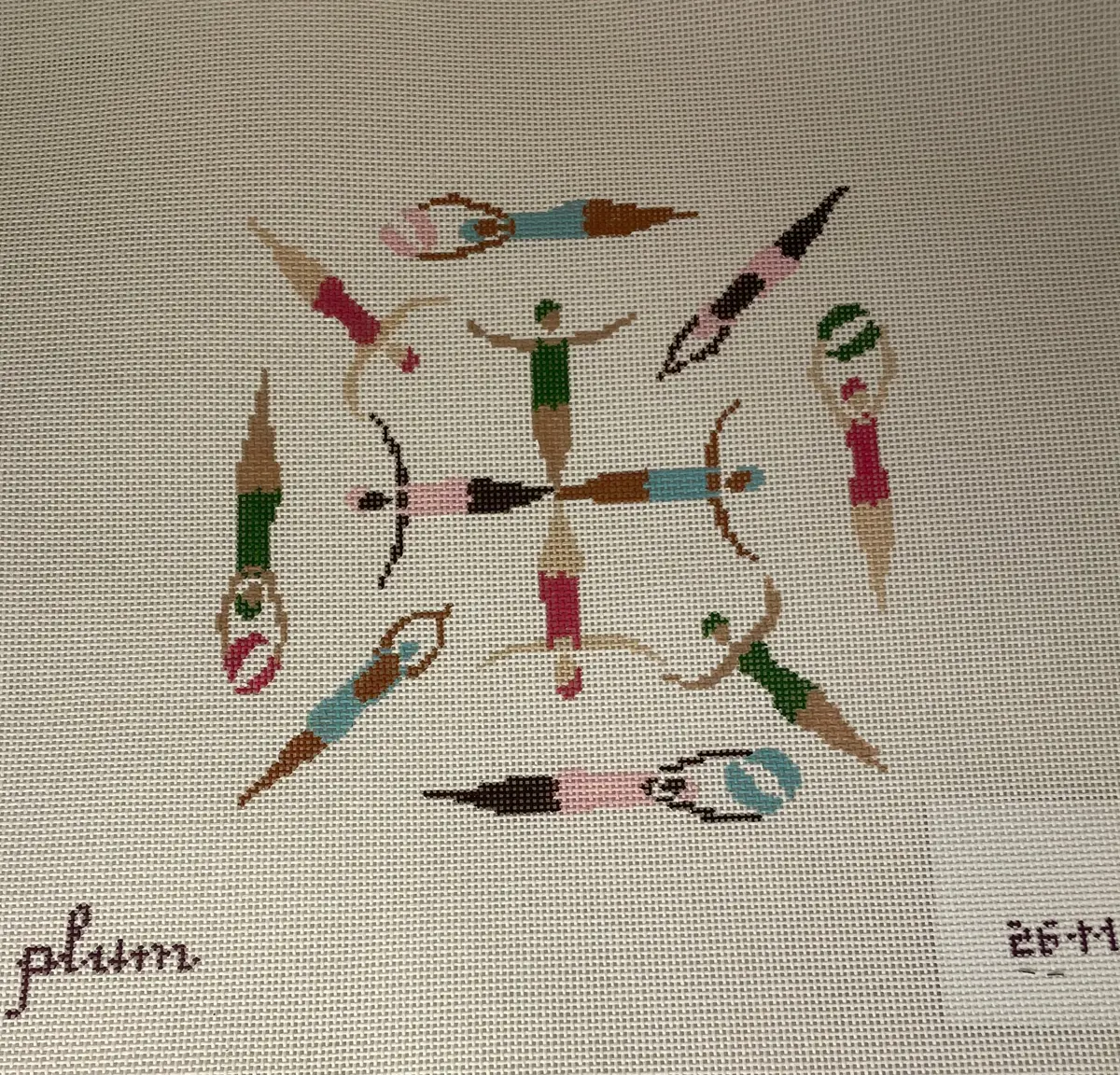 * Plum Stitchery 26M Synchronized Swimmers 1