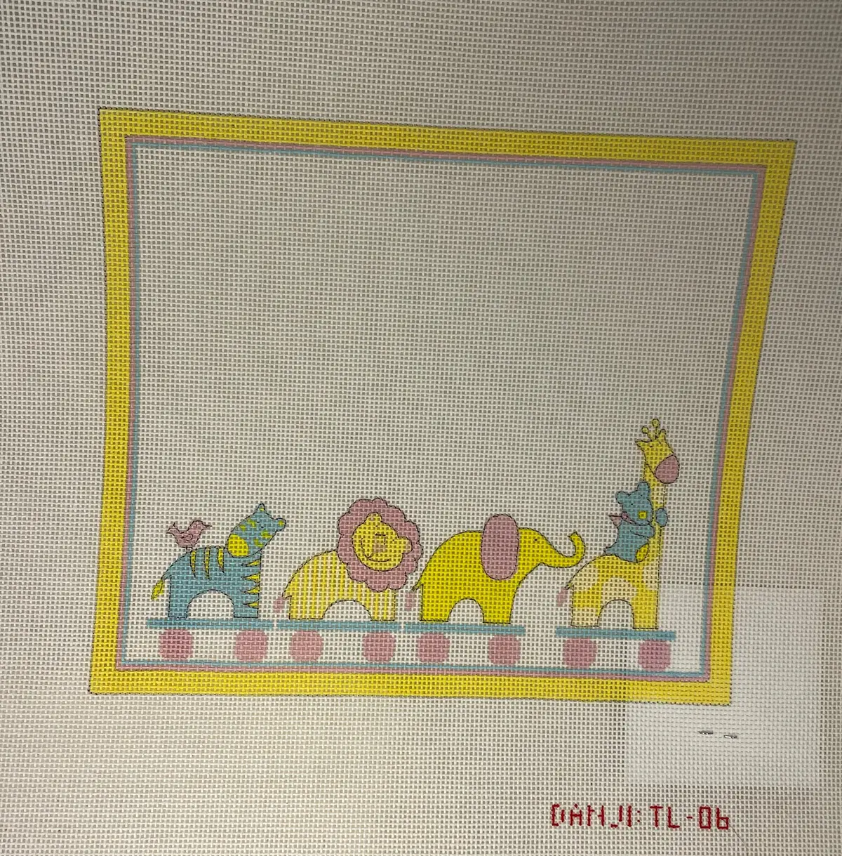 * Danji Designs Tl06 Animals Birth Announcement 1