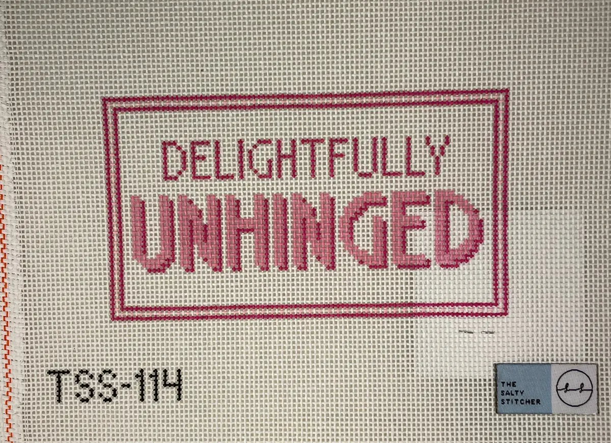 * The Salty Stitcher Tss114 Delightfully Unhinged 1
