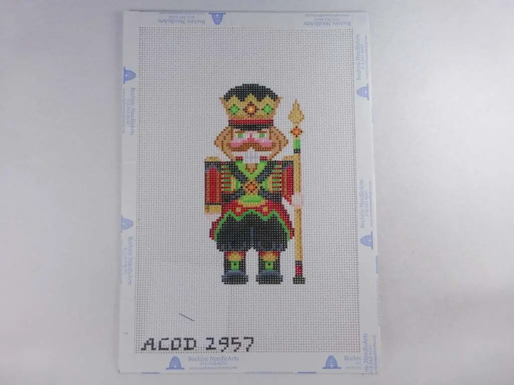 A Collection Of Designs 2957 Nutcracker Black & Red 1