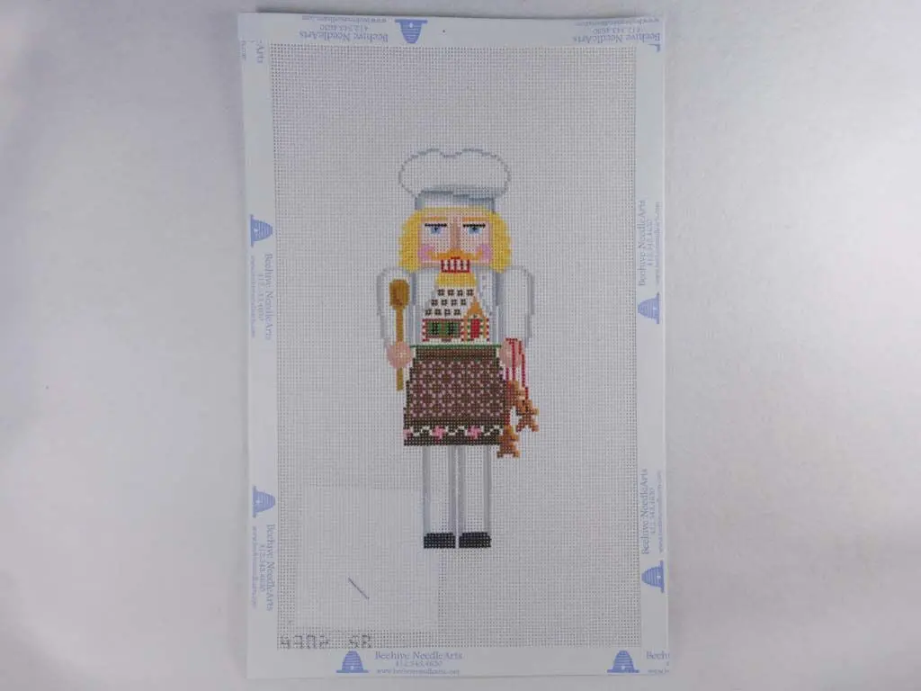 Susan Roberts Needlepoint Design, Inc. 4302 Gingerbread Chef 1