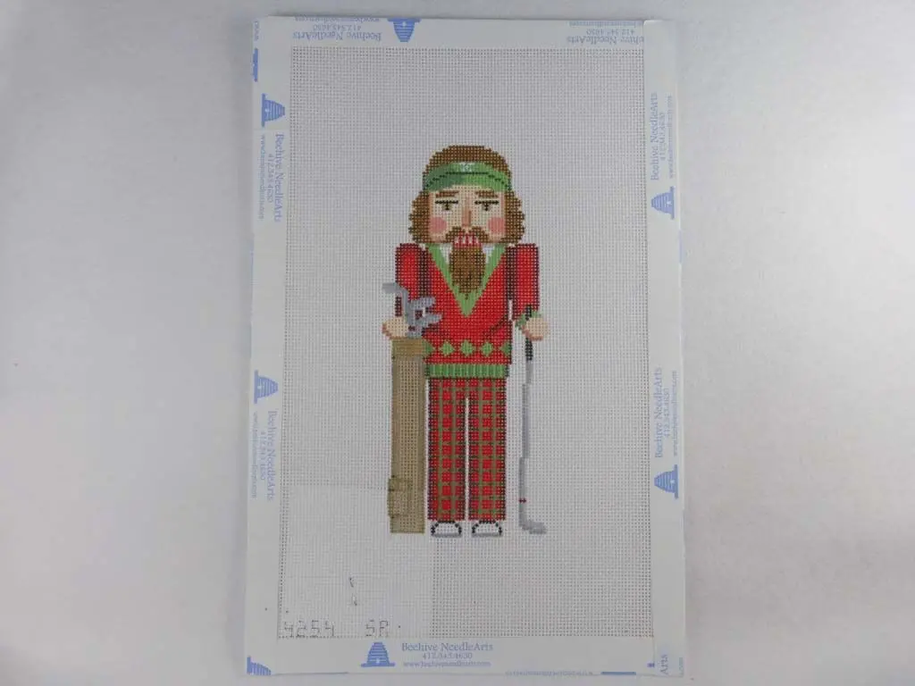 Susan Roberts Needlepoint Design, Inc. 4254 Nutcracker, Red Sweater 1