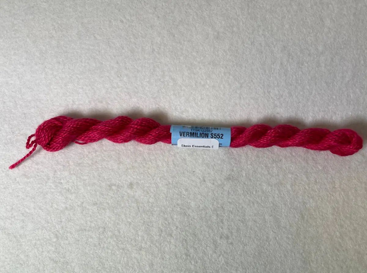 Skein Essentials Se-552 Vermillion 1
