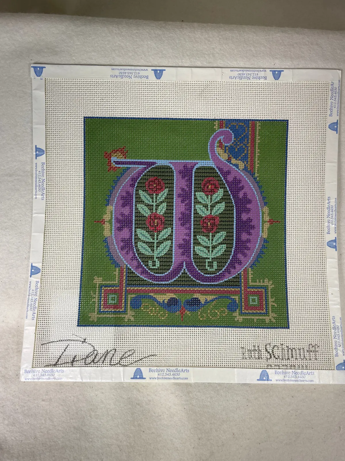 * Ruth Schmuff Designs Alphabet W 1
