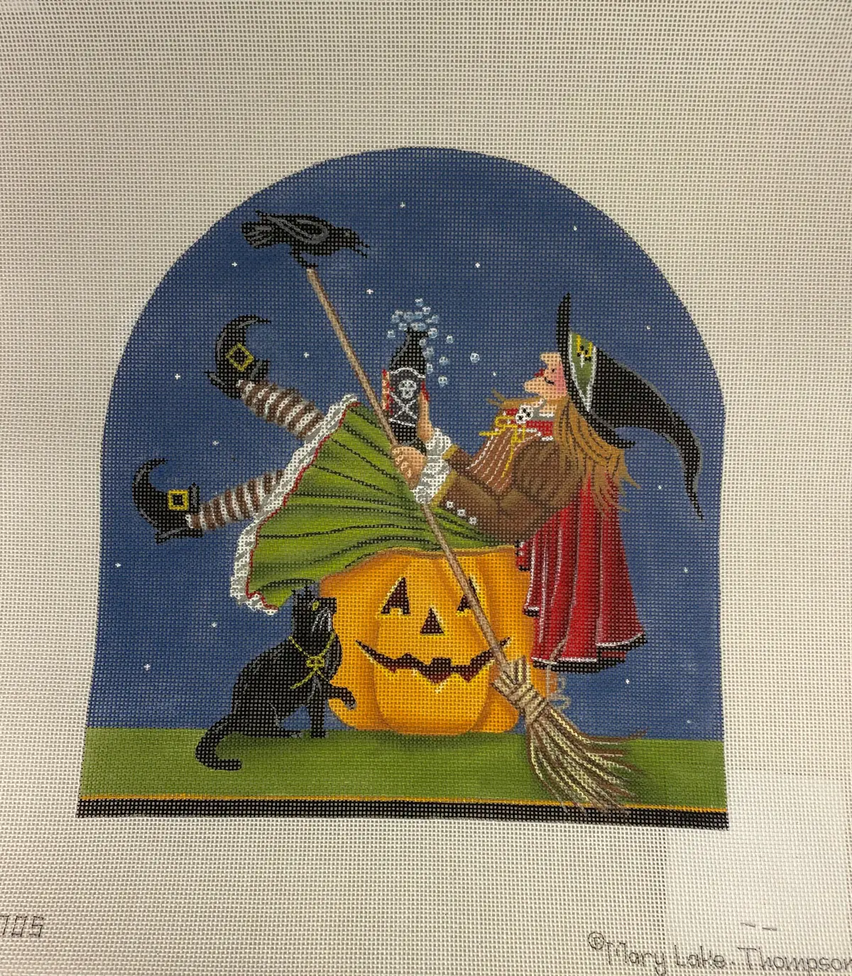 * Melissa Shirley Mtl705 Pumpkin Witch- 18M 1