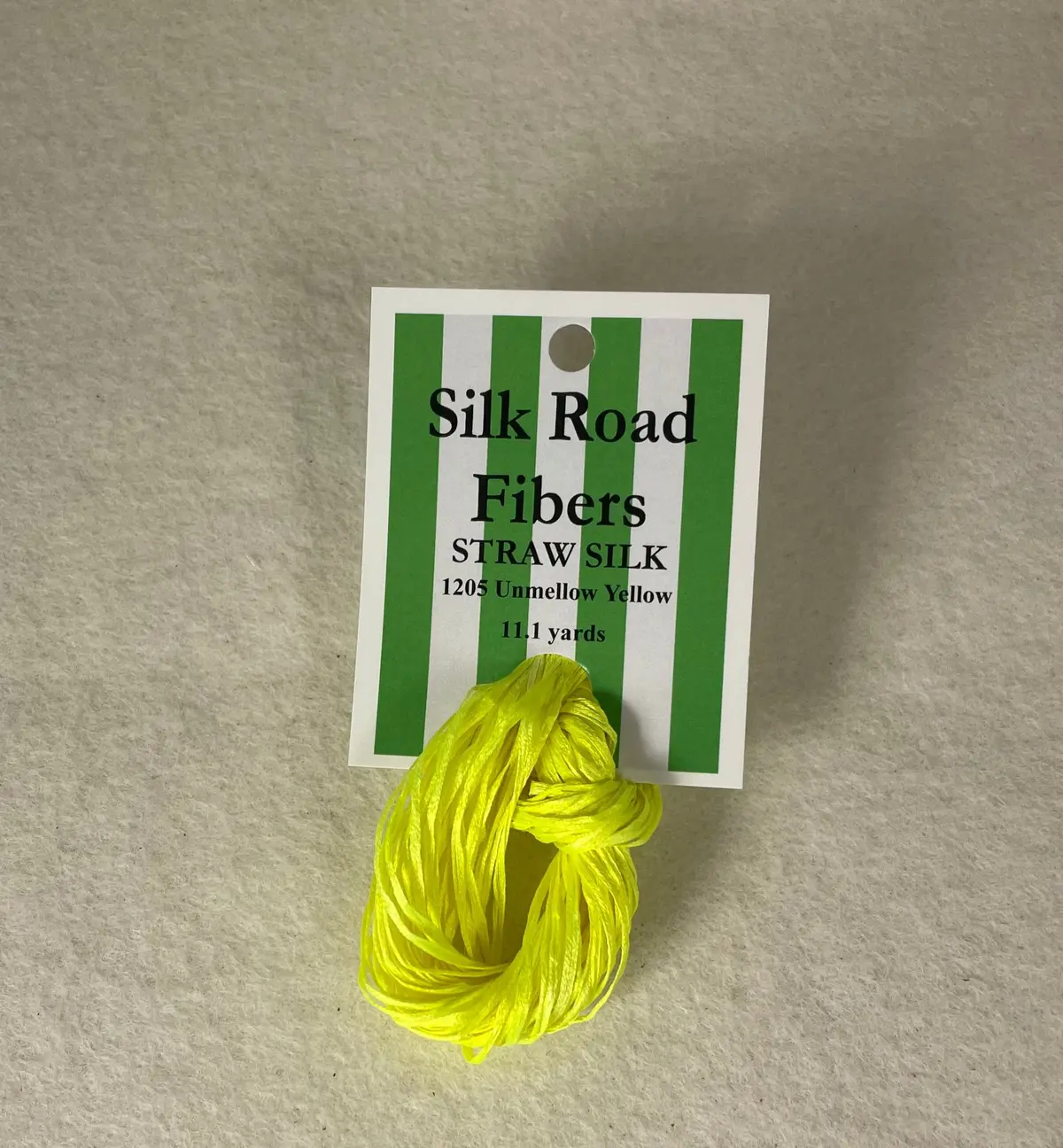 Straw Silk 1205 Unmellow Yellow 1
