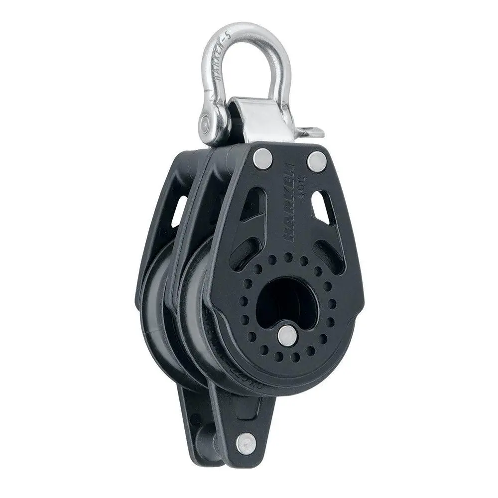 Harken 40Mm Carbo Air Double Fixed Block W/Becket [2643] 1