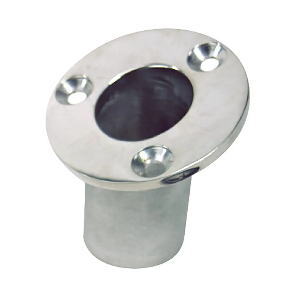 Sea-Dog Flush Mount Flagpole Socket - 25 - 1-1/4" Id - 316 Stainless Steel [491713-1] 1