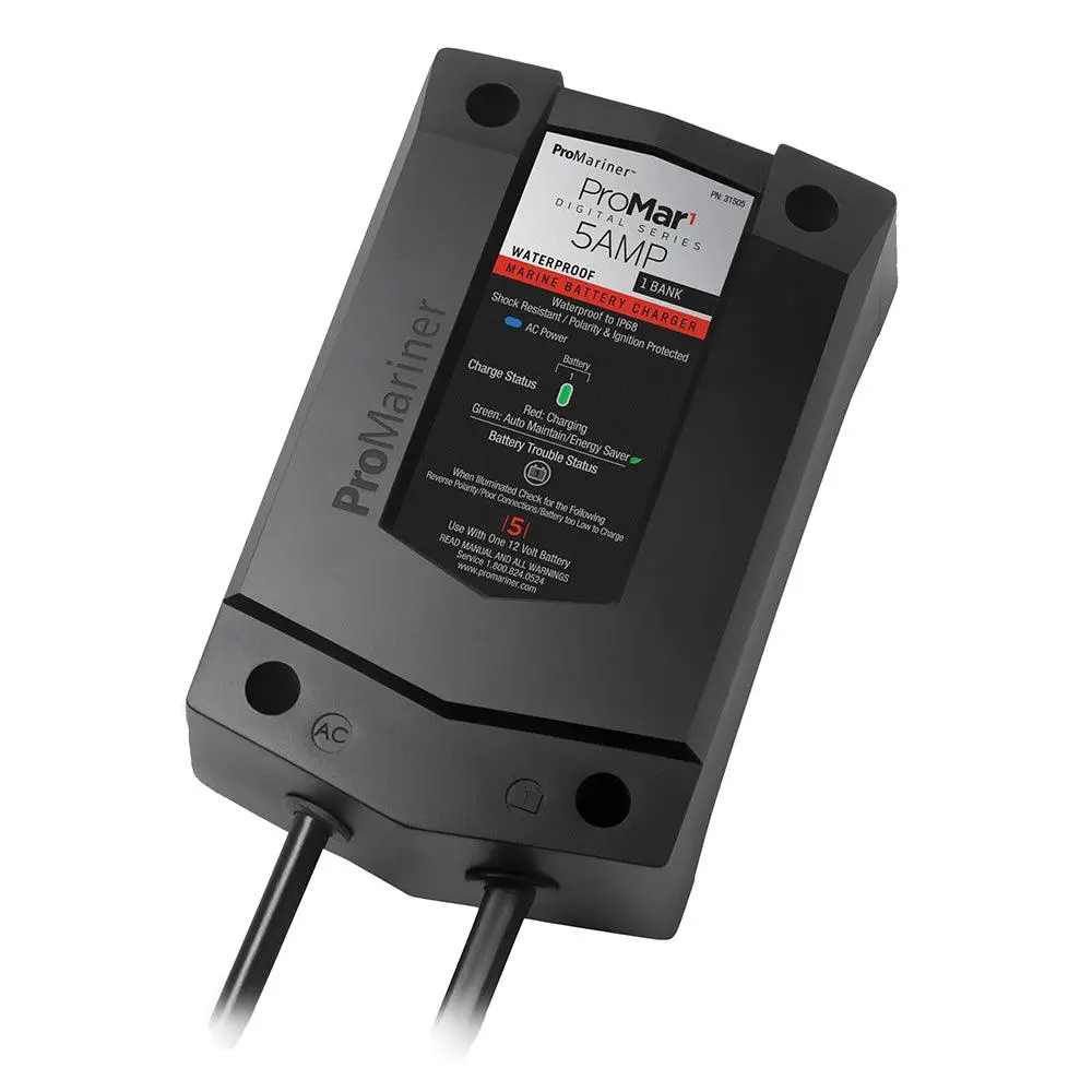 Promariner Promar1 Ds Digital - 5 Amp - 1 Bank Charger [31505] 1