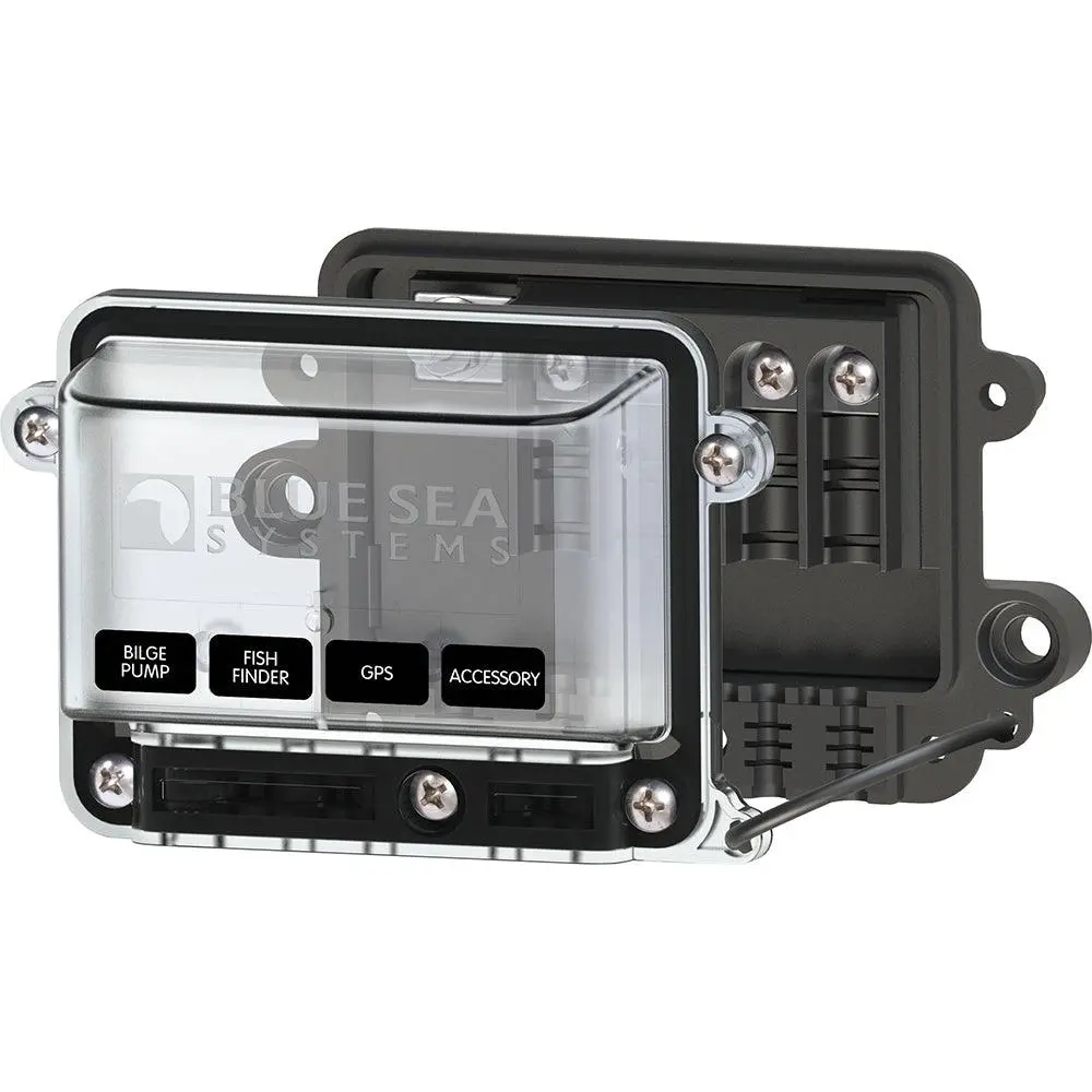 Blue Sea 2356 Water Resistant Busbar - 100 Amp W/Cover [2356] 1
